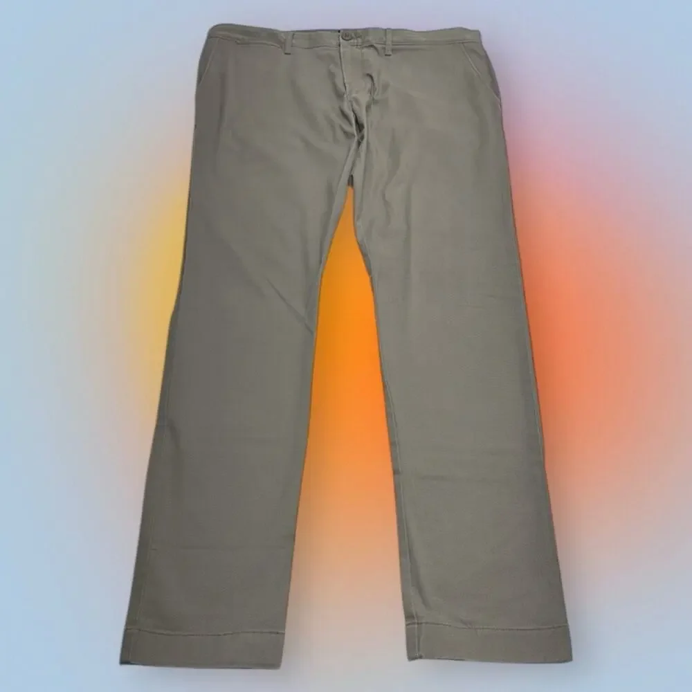 J. CREW 250 SKINNY Men’s 36 x 34 Gray Chino Pant